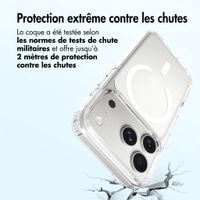 Accezz Coque arrière Xtreme Impact avec MagSafe Apple iPhone 18 Pro / 17 Pro - Transparent