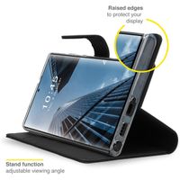Accezz Étui de télephone Wallet Samsung Galaxy S22 Ultra - Noir