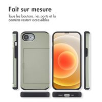 imoshion Coque arrière avec porte-cartes Apple iPhone 17e / 16e - Vert