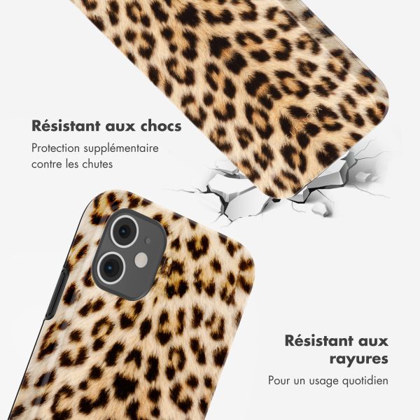 Selencia Coque arrière Vivid Apple iPhone 11 - Wild Leo