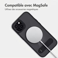 Accezz Coque arrière Hold avec MagSafe Apple iPhone 15 - Black