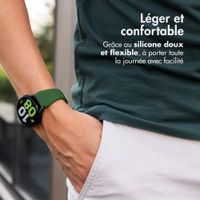 imoshion Bracelet en silicone flexible  - Connexion universelle 22 mm - Vert foncé