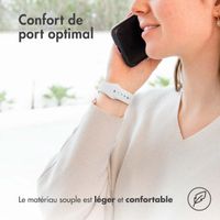 imoshion Bracelet sport en silicone Oppo Watch 46 mm - Blanc