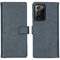 imoshion Étui de télephone portefeuille de luxe Samsung Galaxy Note 20 Ultra - Bleu foncé