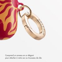 Selencia Coque Vivid  Apple Airpods 1 / 2 - Tropical Vibes Apricot