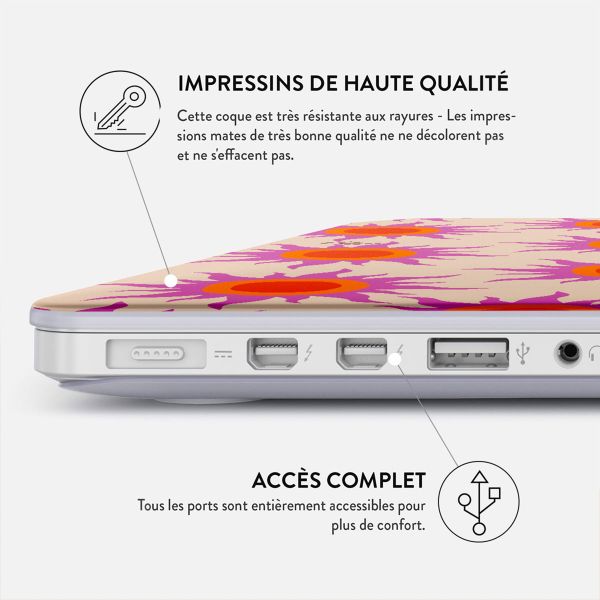 Burga Coque Rigide Apple MacBook Pro 14 pouces (2021 / 2023 M3 chip / 2024 M4 chip / 2025 M5 chip) - Sunset Glow