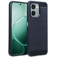 imoshion Coque Brushed Oppo A6 (5G) - Bleu foncé