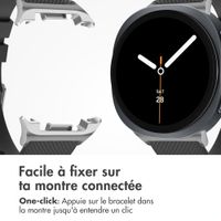 imoshion Bracelet en silicone flexible Samsung Galaxy Watch 8 (40/44mm) / Classic (46mm) - Noir