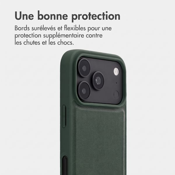Accezz Coque arrière Edge avec MagSafe Apple iPhone 18 Pro / 17 Pro - Vert