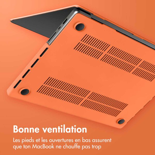 imoshion Coque rigide Apple MacBook Pro 13 pouces (2020 / 2022) - Apricot Crush Orange