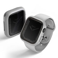 Uniq Coque Moduo avec lunette Apple Watch - 44 / 45 mm - Chalk / Stone Grey