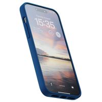 Njorð Collections Coque daim Comfort+ MagSafe Apple iPhone 15 Plus - Blue