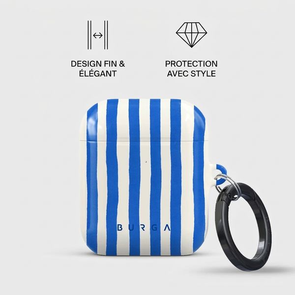 Burga Coque rigide  Apple AirPods 1 / 2 - Kafenio