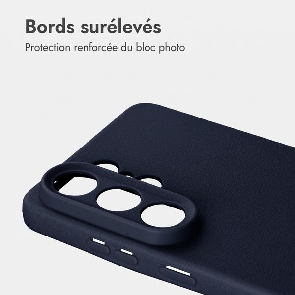 imoshion Coque arrière Texture Samsung Galaxy S26 Ultra - Bleu foncé
