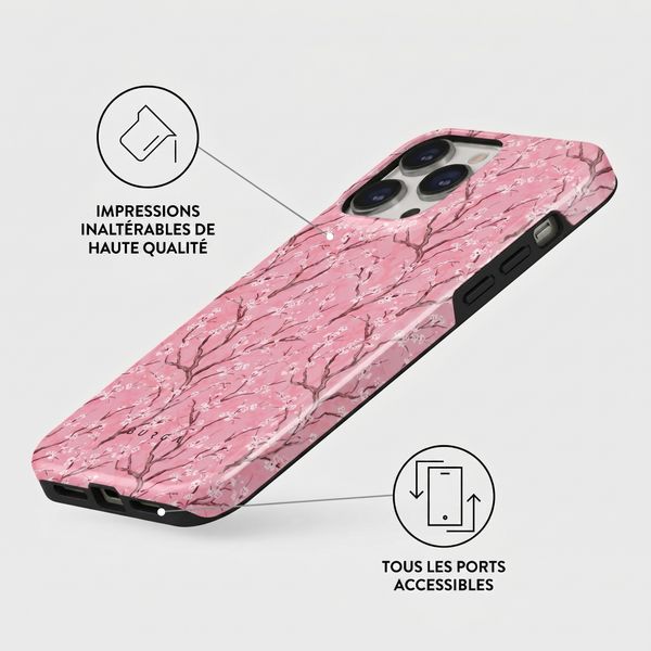 Burga Coque Tough MagSafe Apple iPhone 15 Pro - Sakura