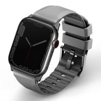Uniq Bracelet Linus AiroSoft™ en silicone Apple Watch | 38/40/41/42 mm - Chalk Grey