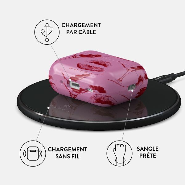 Burga Coque rigide Apple AirPods Pro 2 - Call me