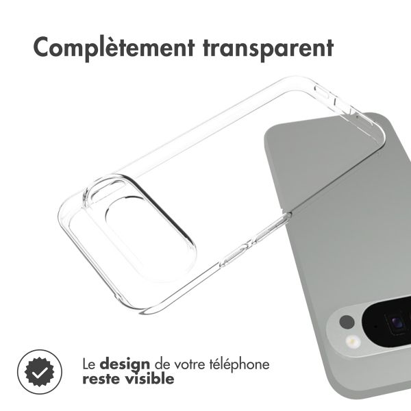 Accezz Coque Clear Google Pixel 10 Pro XL - Transparent