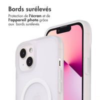 imoshion Coque Color Guard avec MagSafe Apple iPhone 14 / 13 - Blanc