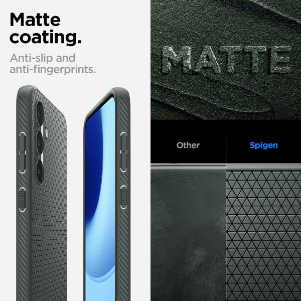 Spigen Coque Liquid Air™ Samsung Galaxy S23 FE - Abyss Green