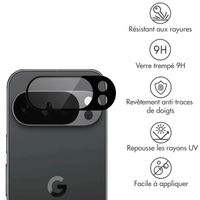 imoshion Protection Caméra en verre trempé 2 Pack Google Pixel 10 Pro - Noir