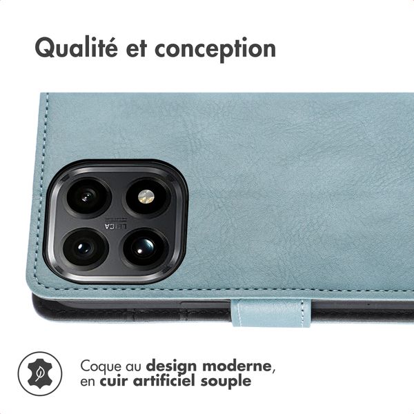 imoshion Étui de télephone portefeuille de luxe Xiaomi 15T - Bleu clair