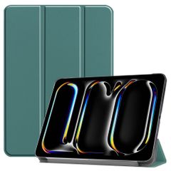 imoshion Coque tablette Trifold Apple iPad Pro 11 (2025) M5 / (2024) M4 - Vert foncé
