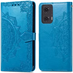 imoshion Etui de télephone Mandala Motorola Moto G04 / G24 - Turquoise