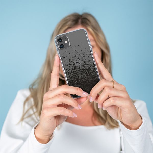 imoshion Coque Design Apple iPhone Xr - Splatter Black