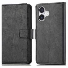 imoshion Étui de télephone portefeuille de luxe Apple iPhone 16 Plus - Noir