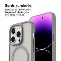 imoshion Coque Color Guard avec MagSafe Apple iPhone 14 Pro - Gris