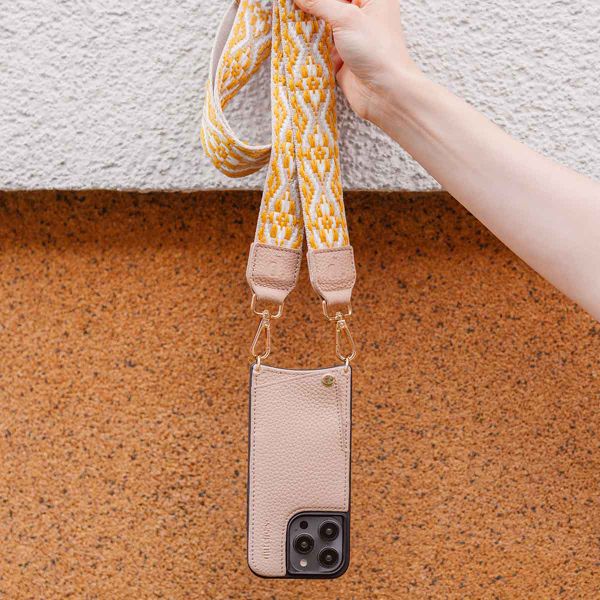 Dutchies Coque avec porte-cartes Apple iPhone 13 Pro - Beige