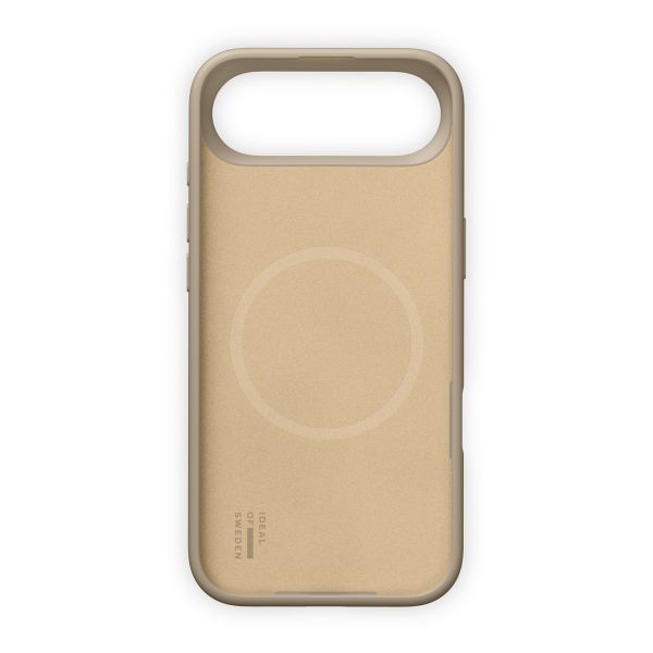 iDeal of Sweden Coque en silicone avec MagSafe Apple iPhone Air - Beige