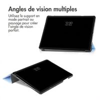 imoshion Coque tablette Trifold Samsung Galaxy Tab A11 Plus / A9 Plus - Bleu clair
