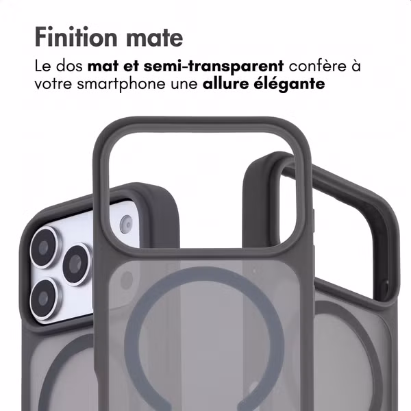 imoshion Coque Color Guard avec MagSafe Apple iPhone 18 Pro Max / 17 Pro Max - Gris