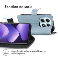 imoshion Étui de télephone portefeuille de luxe Xiaomi Redmi Note 15 (5G) - Bleu clair