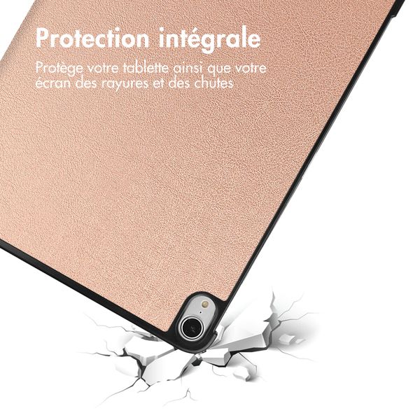 imoshion Coque tablette Trifold Apple iPad Air 13 pouces (2026) M4 / (2025) M3 / (2024) M2 - Rose Doré