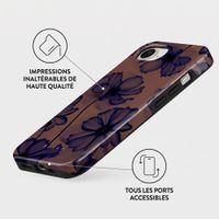 Burga Coque Tough MagSafe Apple iPhone 17e / 16e - Velvet Night