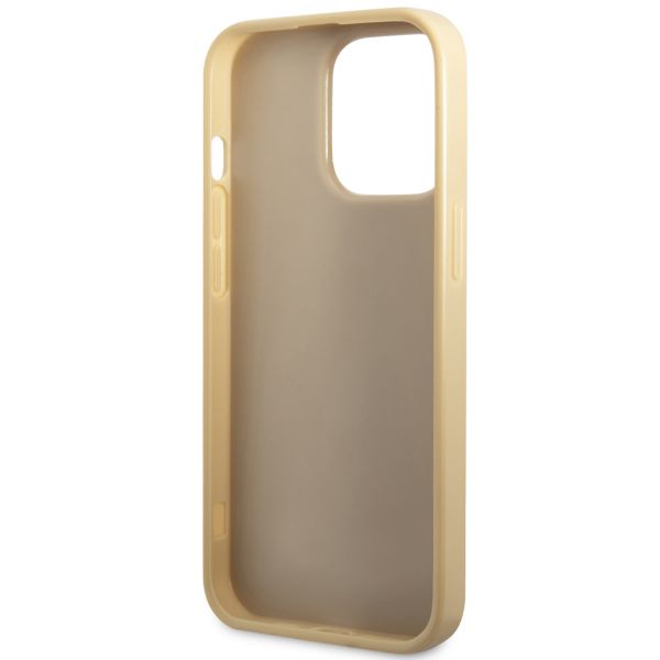 Guess Coque Glitter Flakes Apple iPhone 14 Pro - Doré