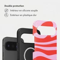 Selencia Coque arrière Vivid avec MagSafe Google Pixel 11 Pro - Dream Swirl Pink