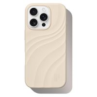 iDeal of Sweden Coque Soft Swirl Silicone MagSafe Apple iPhone 16 Pro Max - Cloud Dancer