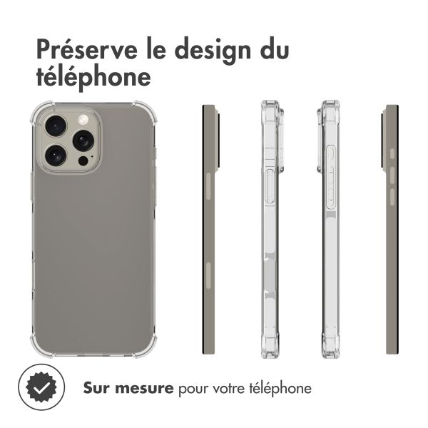 imoshion Shockproof Case Apple iPhone 16 Pro Max - Transparent