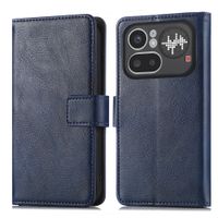 imoshion Étui de télephone portefeuille de luxe Nothing Phone (4a) Pro - Bleu foncé