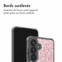 imoshion Coque Design Samsung Galaxy S24 - Berries Blush