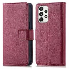 imoshion Étui de télephone portefeuille de luxe Samsung Galaxy A53 - Bordeaux