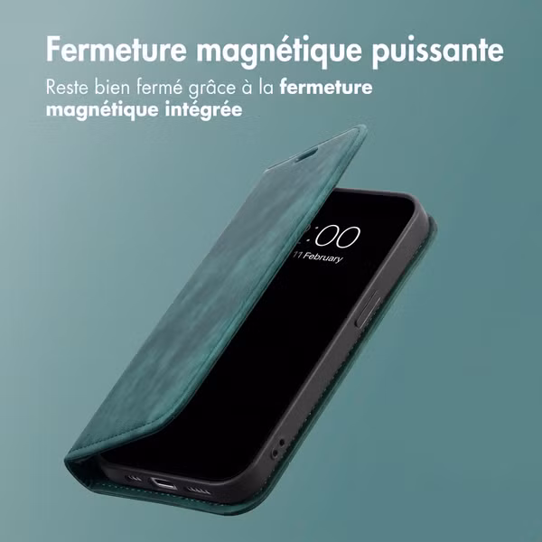 imoshion Étui de téléphone portefeuille Slim OnePlus 15 - Vert