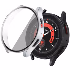 imoshion Coque rigide à couverture complète Samsung Galaxy Watch 6 - 40 mm - Argent
