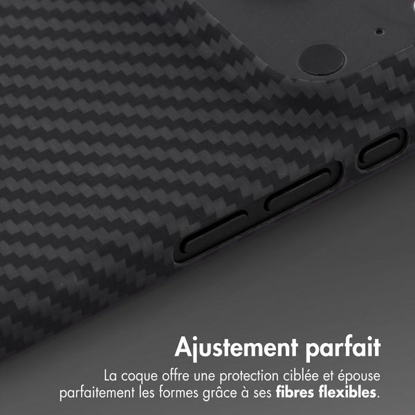 Accezz Coque Kevlar® MagSafe Apple iPhone 18 Pro / 17 Pro - Noir