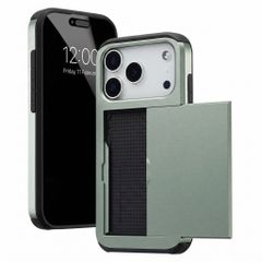 imoshion Coque arrière avec porte-cartes Apple iPhone 18 Pro / 17 Pro - Vert