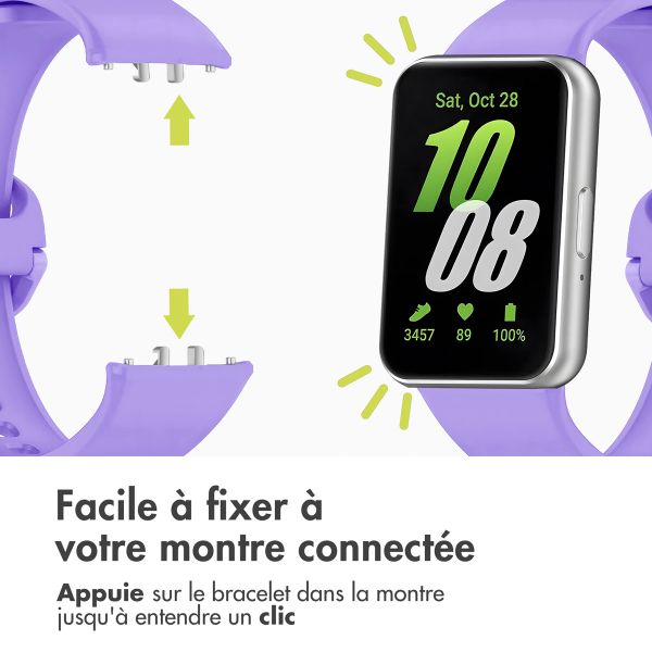 imoshion Bracelet silicone Samsung Galaxy Fit 3 - Lilas